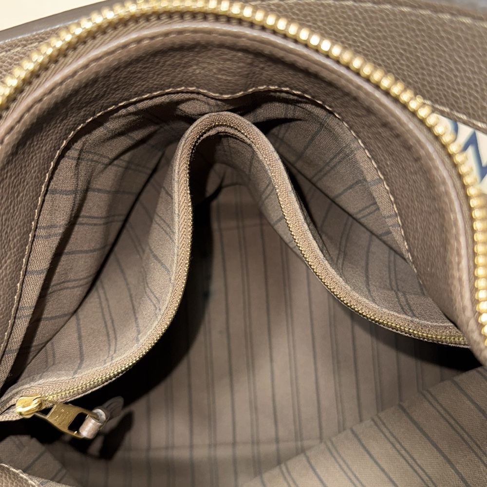 LOUIS VUITTON CHOCOLAT MONOGRAM EMPREINTE LEATHER AUDACIEUSE PM BAG - Picture 12 of 16